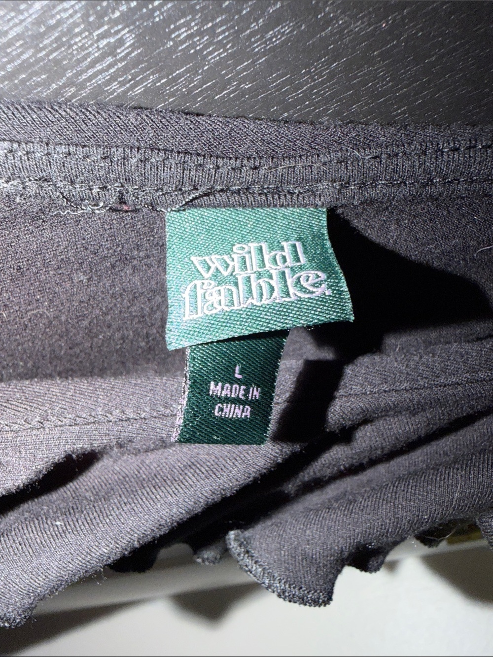 wild fable Black Casual Top - Picture 2 of 4